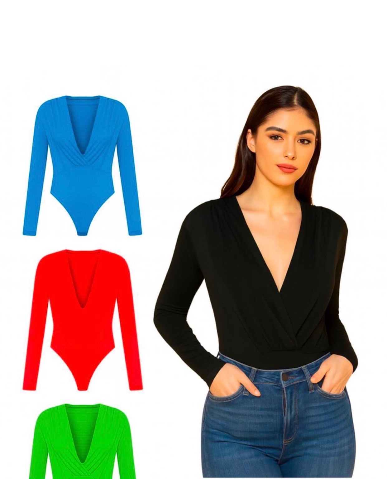 Long-Sleeve Bodysuits