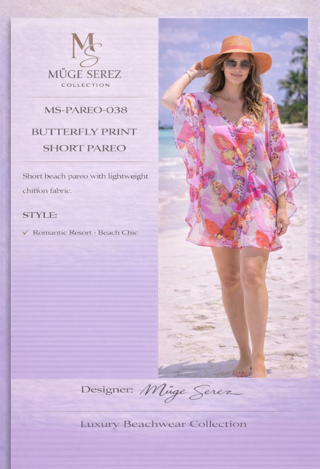 MS-PAREO-038 · Butterfly Print