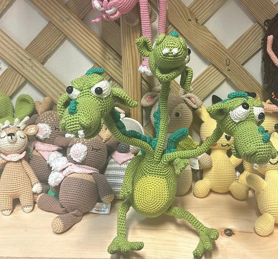 Three-Headed Fantasy Dragon