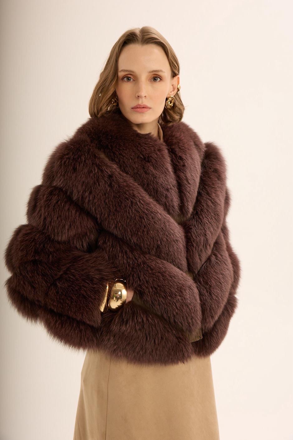 Burgundy Statement Jacket