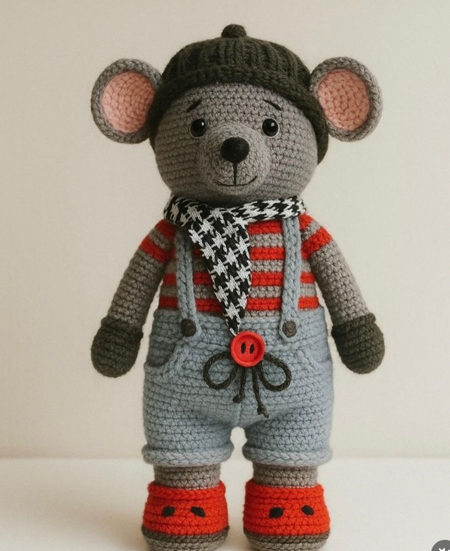 Kidona Kids — Handmade Crochet Mouse
