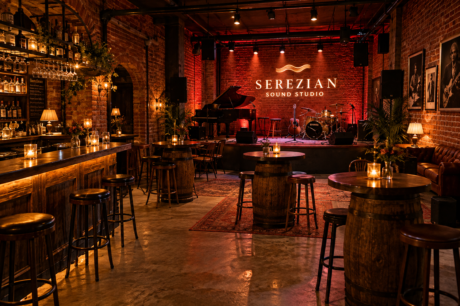 Private performance venue concept