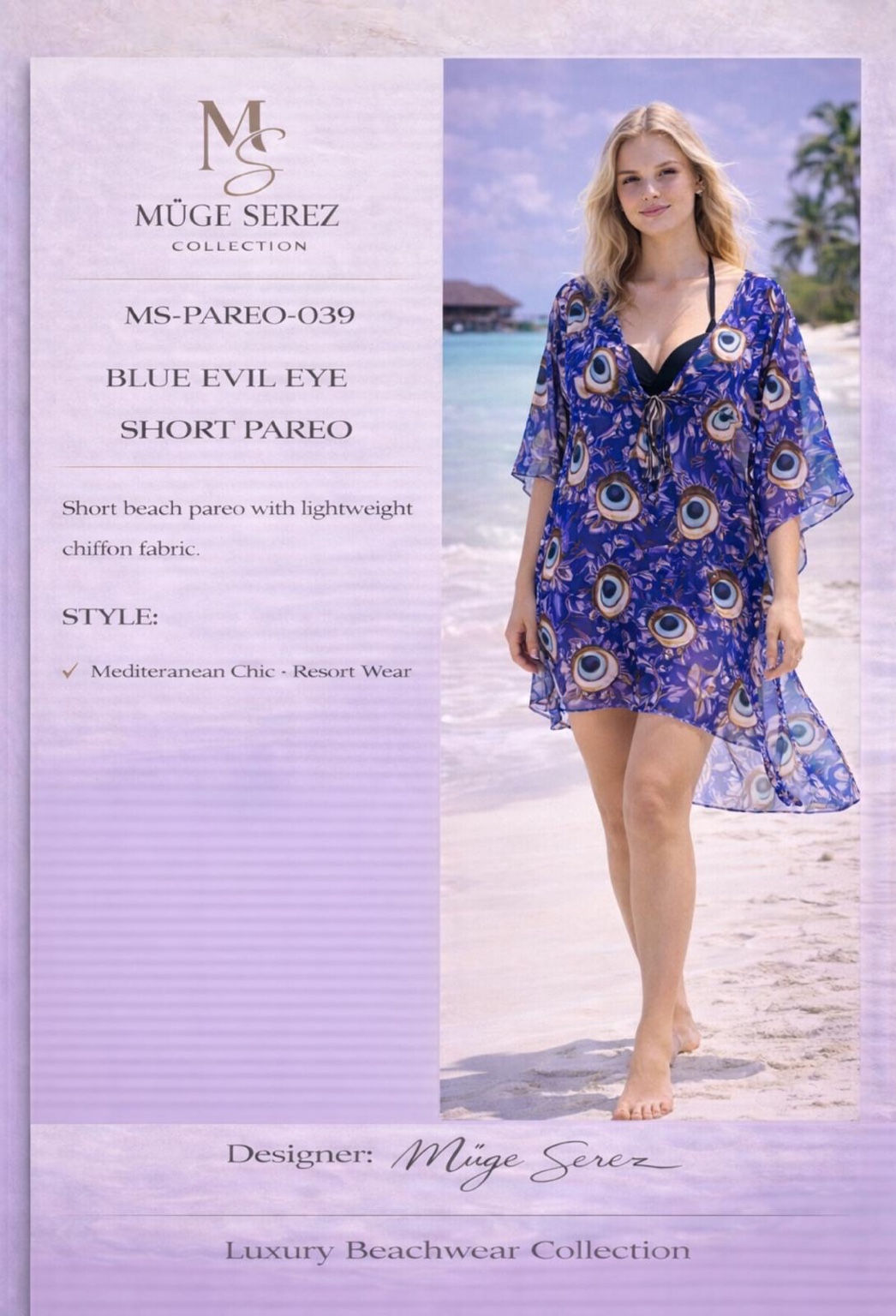 MS-PAREO-039 · Blue Evil Eye